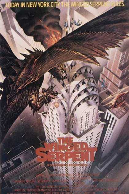 Horror Posters - The Winged Serpent