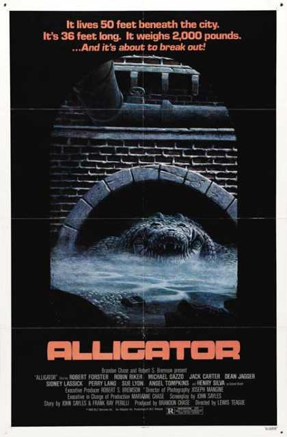 Horror Posters - Alligator