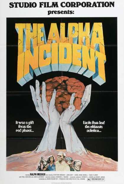 Horror Posters - The Alpha Incident