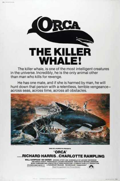 Horror Posters - Orca