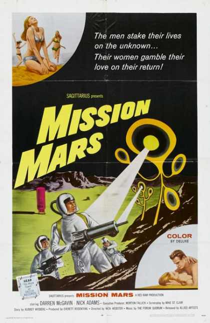 Horror Posters - Mission Mars