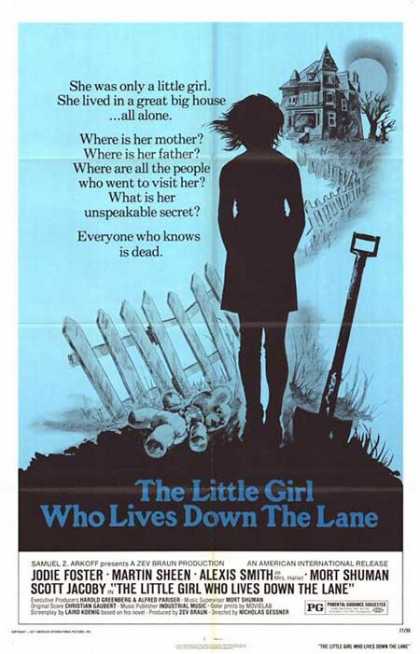 Horror Posters - The Little Girl Who Lived Down The Lane