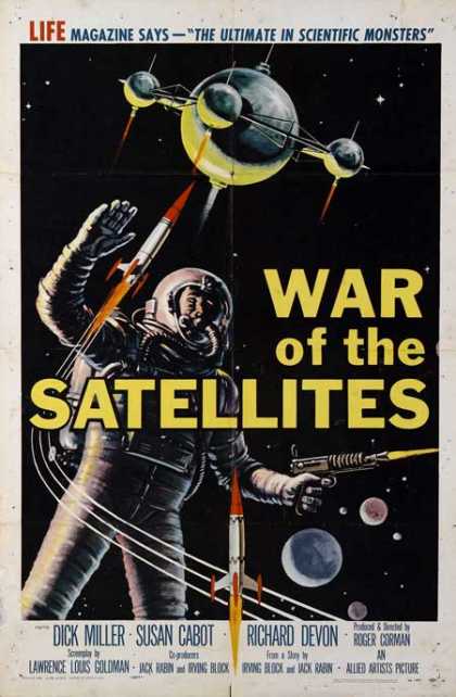 Horror Posters - War of the Satellites