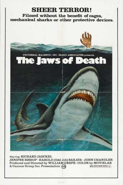 Horror Posters - The Jaws of Death