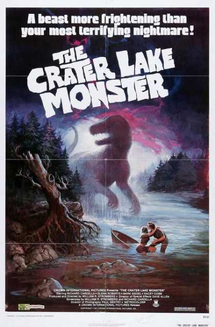 Horror Posters - The Crater Lake Monster