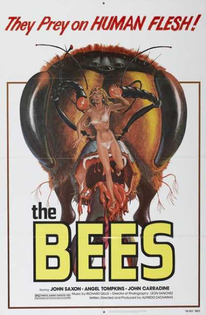 Horror Posters - The Bees