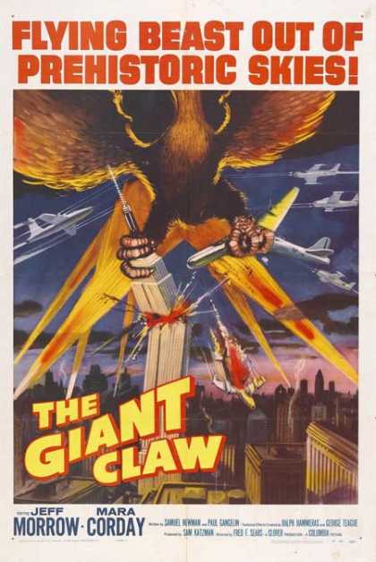 Horror Posters - The Giant Claw