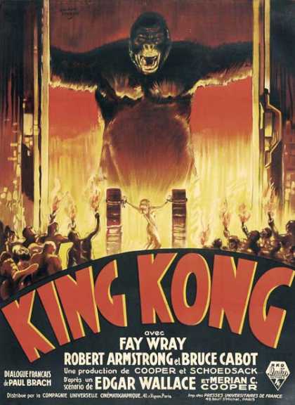 Horror Posters - King Kong