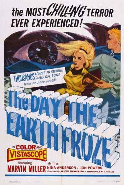 Horror Posters - The Day The Earth Froze