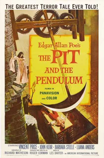 Horror Posters - The Pit and the Pendulum