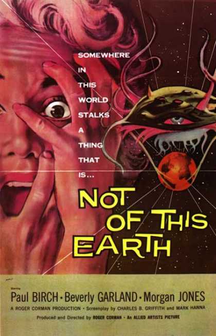 Horror Posters - Not of This Earth