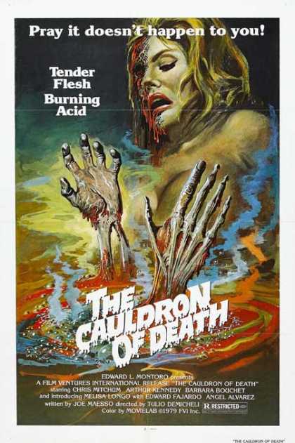 Horror Posters - The Cauldron of Death
