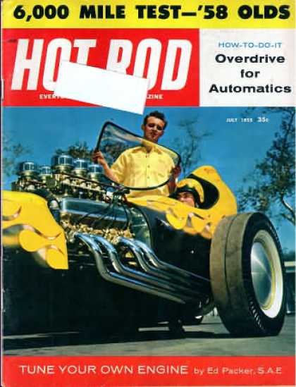 Hot Rod - July 1958