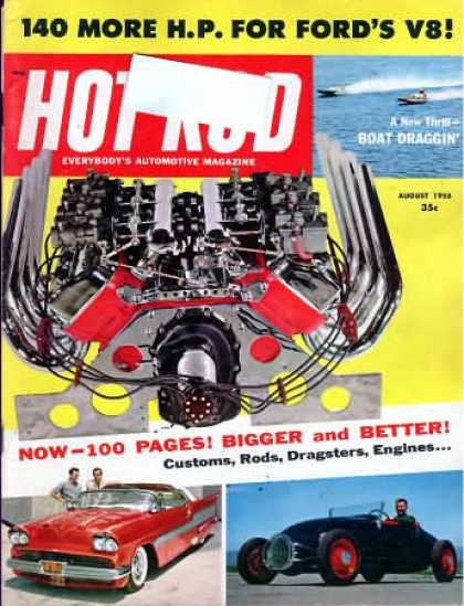 Hot Rod - August 1958