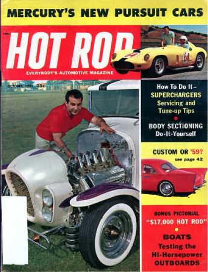 Hot Rod - October 1958