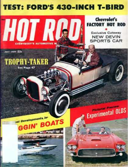 Hot Rod - July 1959