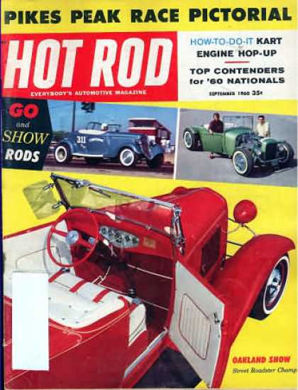 Hot Rod - September 1960