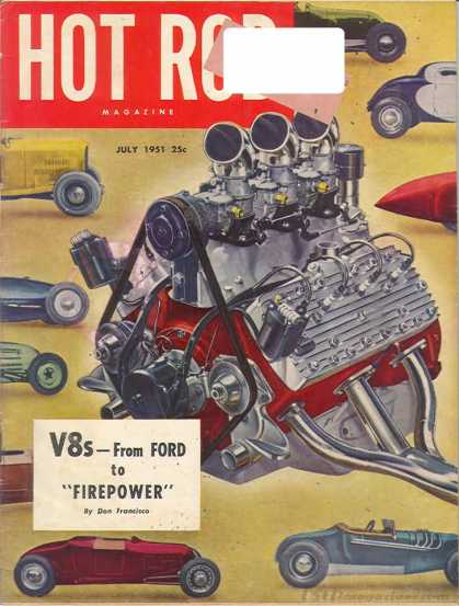 Hot Rod - July 1951