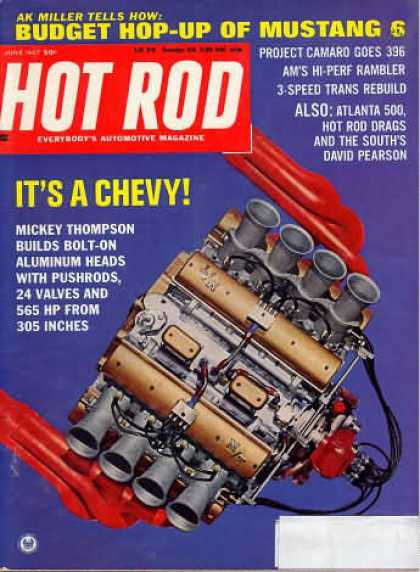 Hot Rod - June 1967