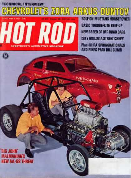Hot Rod - September 1967
