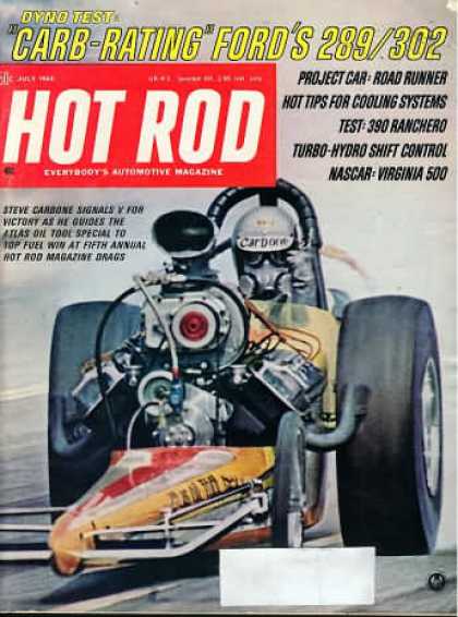 Hot Rod - July 1968