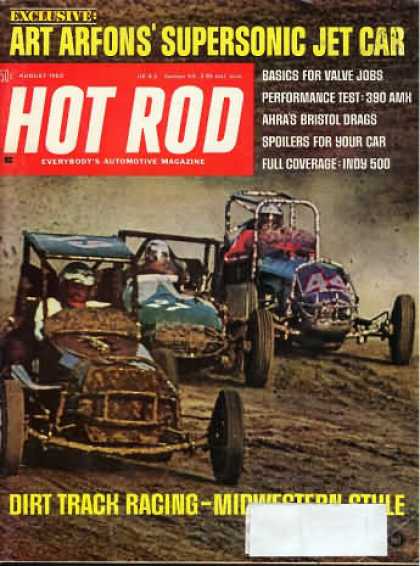 Hot Rod - August 1968
