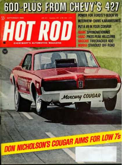 Hot Rod - September 1968