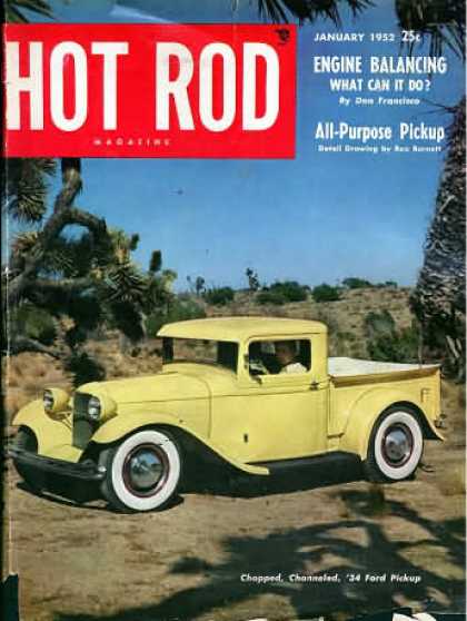 Hot Rod - January 1952