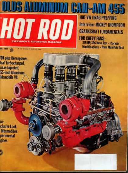 Hot Rod - July 1969