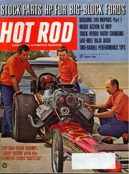 Hot Rod - August 1969