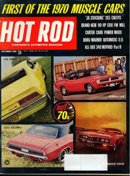 Hot Rod - September 1969
