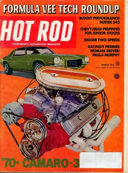 Hot Rod - March 1970