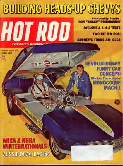 Hot Rod - April 1970