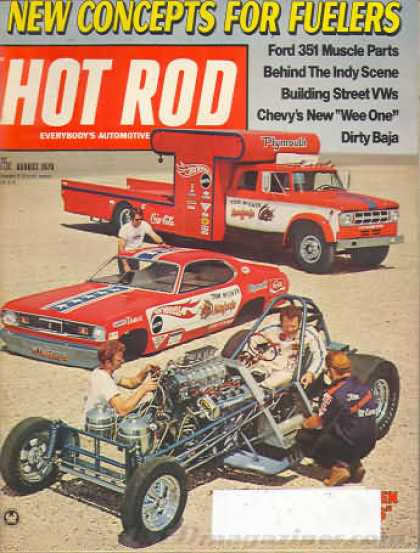 Hot Rod - August 1970
