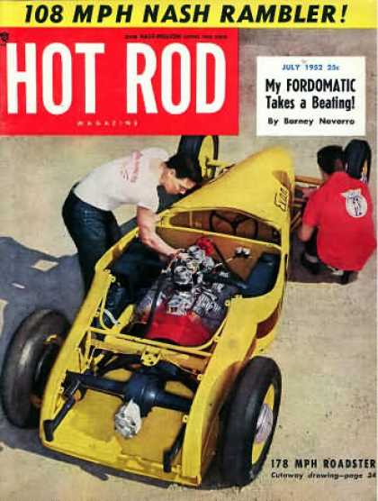 Hot Rod - July 1952
