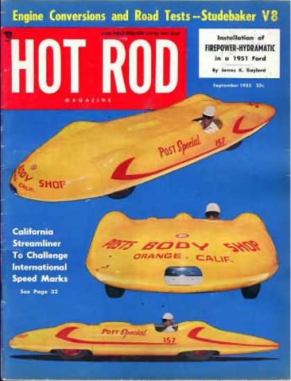 Hot Rod - September 1952