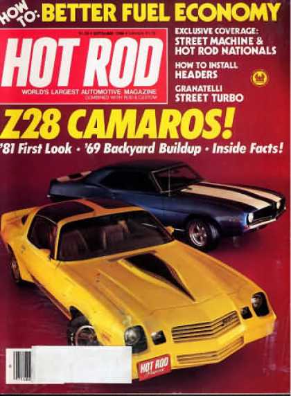 Hot Rod - September 1980