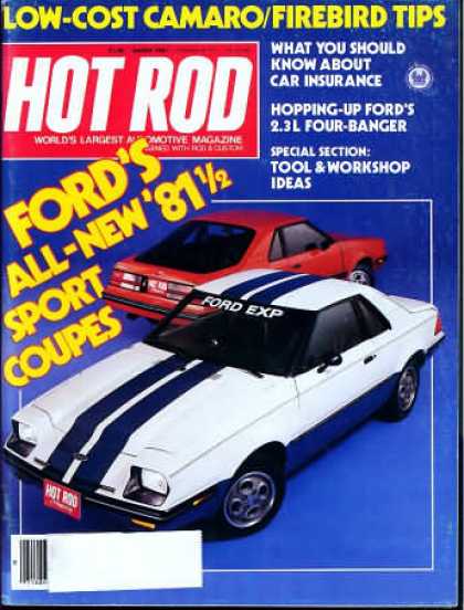 Hot Rod - March 1981