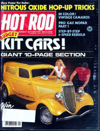 Hot Rod - April 1981
