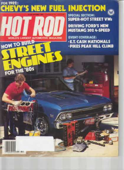 Hot Rod - October 1981