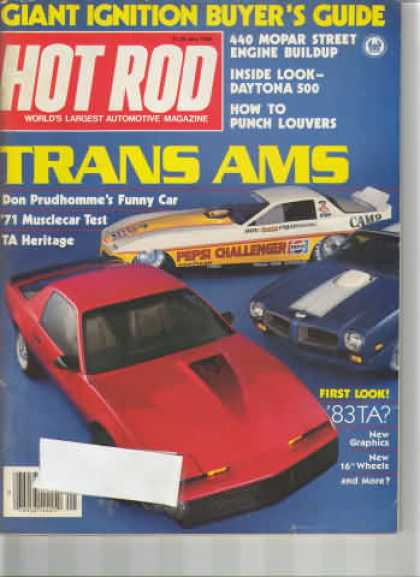 Hot Rod - May 1982
