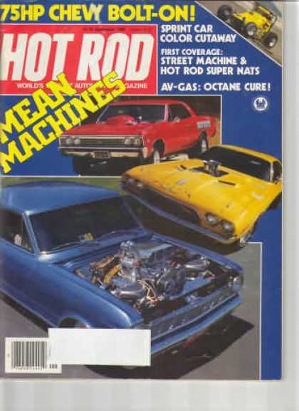 Hot Rod - September 1982