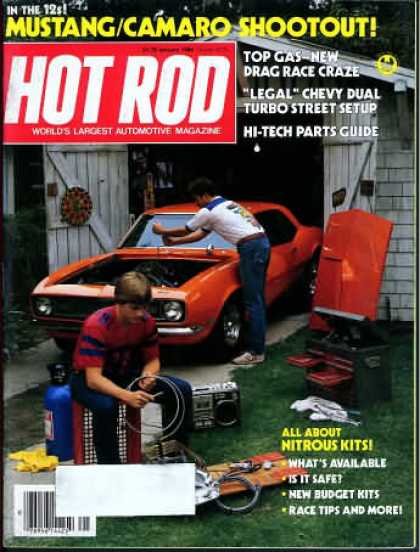 Hot Rod - January 1984