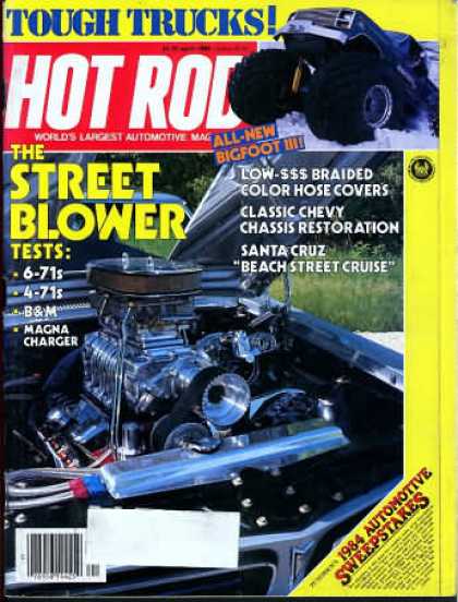Hot Rod - April 1984
