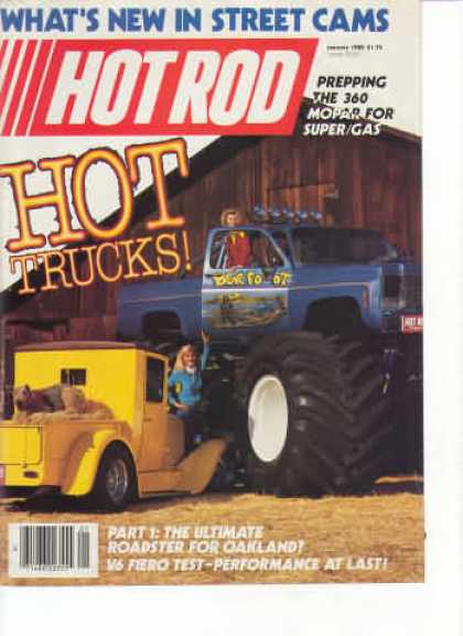 Hot Rod - January 1985