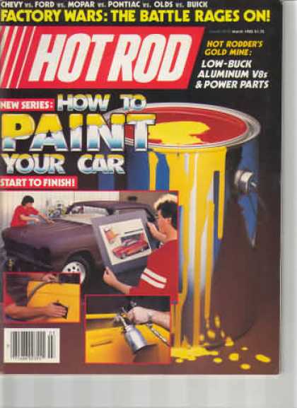 Hot Rod - March 1985