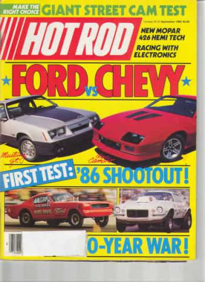 Hot Rod - September 1985