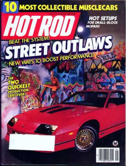 Hot Rod - January 1986