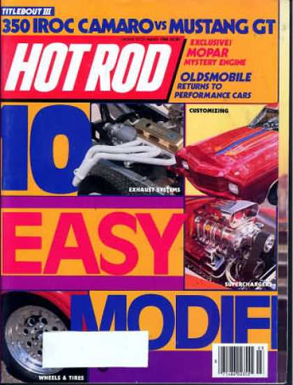 Hot Rod - March 1986