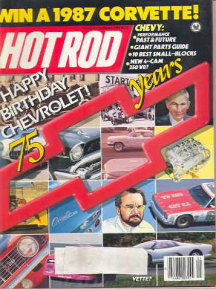 Hot Rod - January 1987